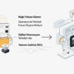 e-Fatura ile operasyonel maliyetleri düşürün ve nakit akışını hızlandırın. CFO'lar için ROI hesaplama, maliyet avantajları ve verimlilik.