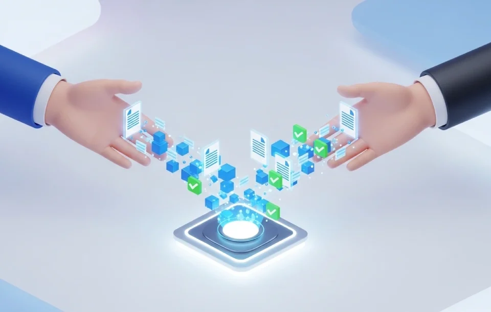 Tedarikçi Yönetimi Portalı arayüzü ve dijital tedarikçi bağlantı şeması